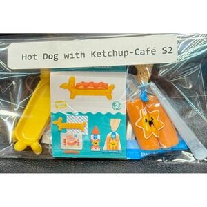 MGA Mini-Verse *Make It Mini Cafe Series 2*Hot Dog With Ketchup READ